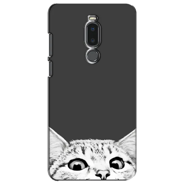 Чохол з принтом «Виглядає котик» для Meizu Note 8