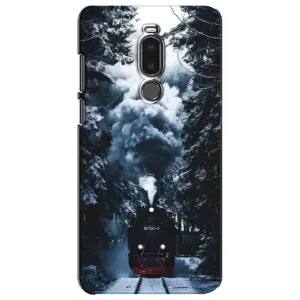 Новорічні, Святкові Чохли для Meizu Note 8 - 2024 год (Зимовий потяг)