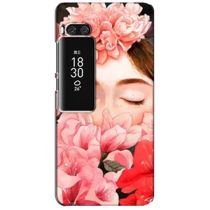 Чехлы (ART) Цветы на Meizu Pro 7 Plus (VPrint) (Глаза в цветах)