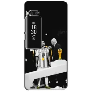 Чохли для Meizu Pro 7 Plus (Leo чемпіон) (AlphaPrint) (Мессі коронований)