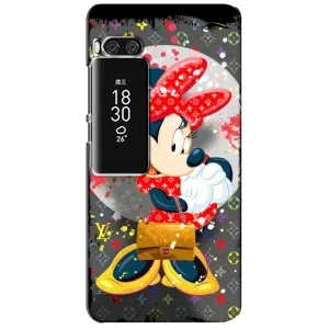 Чохол Disney Mouse Meizu Pro 7 Plus (PREMIUMPrint) (Minni з бантіком)