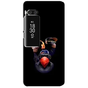 Чехол с Обезьянами Meizu Pro 7 Plus - (AlphaPrint)