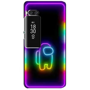 Чохли Амонг Ас для Meizu Pro 7 Plus (AlphaPrint) (Яскравий скін)