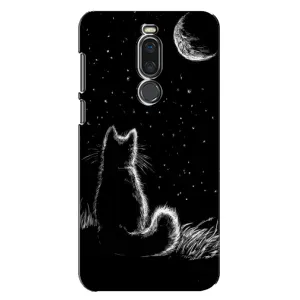 Чохол з принтом для Meizu X8 (AlphaPrint) Модні коти