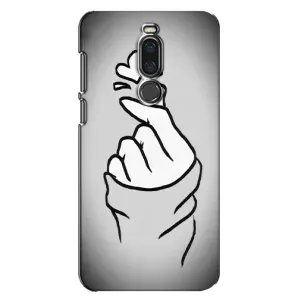 Чехол с принтом «Значок Love» для Meizu X8