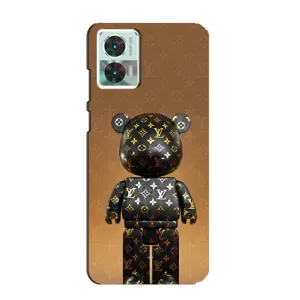 Чехлы для Motorola Edge 30 Neo - Bearbrick Louis Vuitton (PREMIUMPrint) (Bearbrick)