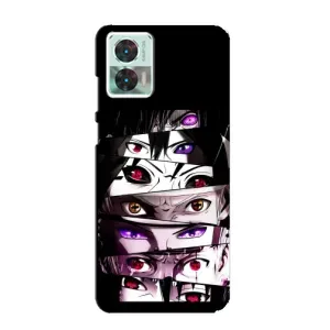 Чехлы Персонажи Аниме Наруто для Motorola Edge 30 Neo (AlphaPrint) (Глаза Anime)