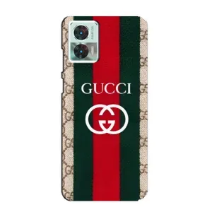 Чехлы ГУЧЧИ для Мото Ейдж 30 Нео (AlphaPrint) (Gucci дизайн)