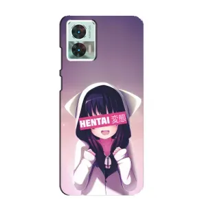Чехлы Персонажи Аниме Наруто для Motorola Edge 30 Neo (AlphaPrint) (Hentai chan)