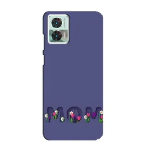 Чохли для мами на Motorola Edge 30 Neo (Мама в квітах)