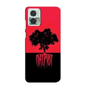 Украинские Чехлы для Motorola Edge 30 Neo с картинкой УПА (AlphaPrint) (Патриот)