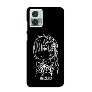Чехлы Персонажи Аниме Наруто для Motorola Edge 30 Neo (AlphaPrint) (Re: Zero)