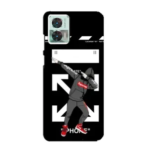 Чехол для Motorola Edge 30 Neo с картинкой Supreme (AlphaPrint)