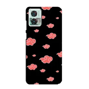 Чехлы Персонажи Аниме Наруто для Motorola Edge 30 Neo (AlphaPrint) (Тучки Аниме)