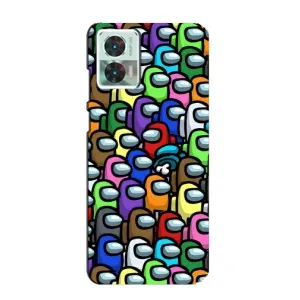 Чехол Амонг Ас для Motorola Edge 30 Neo (AlphaPrint) (Убит)
