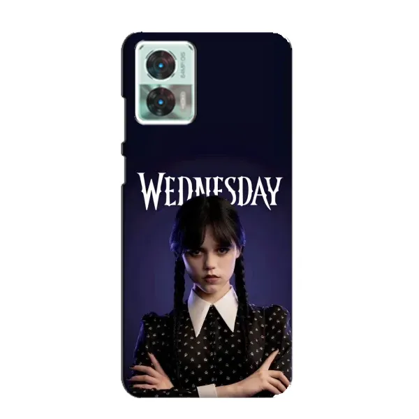 Чехол с принтом «Wednesday» для Motorola Edge 30 Neo