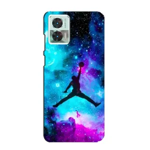 Чехлы для Motorola Edge 30 Neo - с картинкой JORDAN (AlphaPrint) (Яркий Джордан)