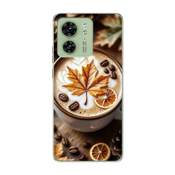 Чехол с принтом «Пряный кофе» для Motorola Edge 40