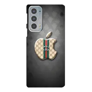 Чохли  GUCCI для Моторола Едге 20 (AlphaPrint) (Apple gucci)