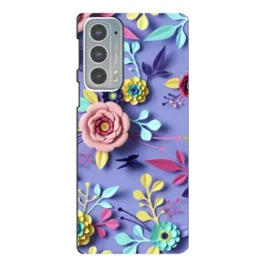 Чохли з квітами для Motorola Edge 20 (VPrint) (Дизайн квітів)