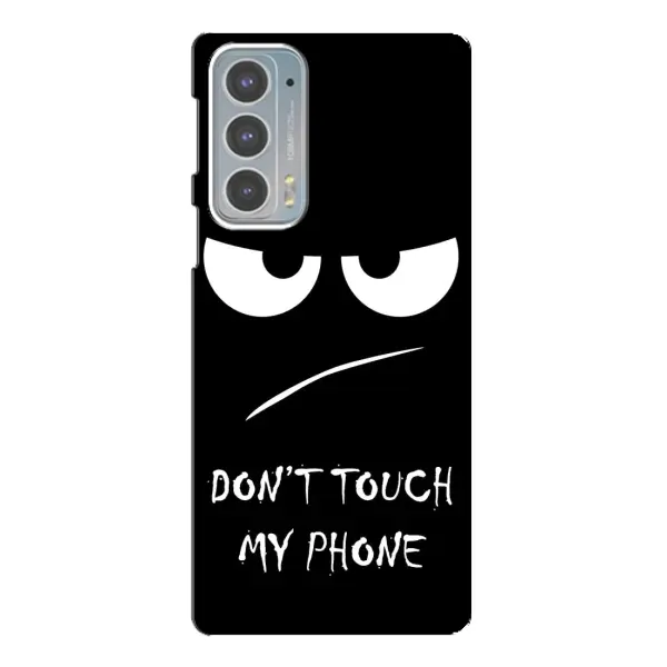 Чехол с принтом «Dont Touch» для Motorola Edge 20