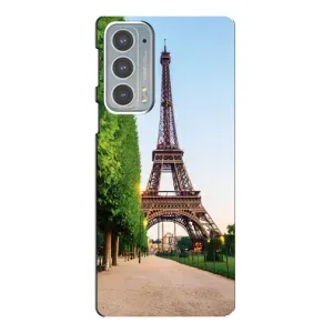 Чохол Ейфелева Вежа Motorola Edge 20 - (AlphaPrint) (Дорога до Парижу)
