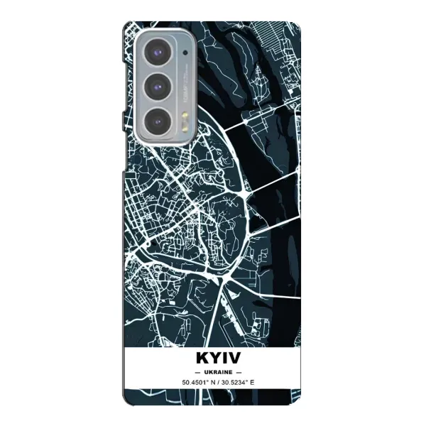 Чохол з принтом «Київ» для Motorola Edge 20