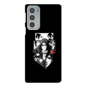 Чохли на тему: Ітачи Учіха для Motorola Edge 20 (AlphaPrint) (колаж Ітачі)
