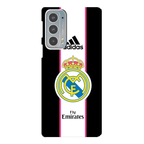 Чохол з принтом «Лого Real Madrid» для Motorola Edge 20