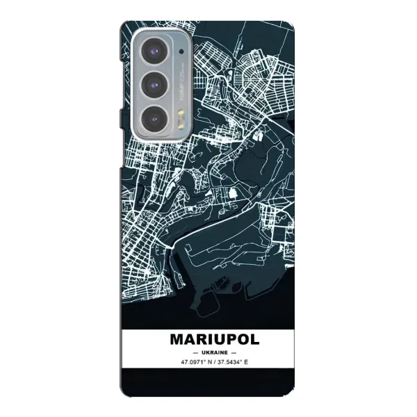 Чохол з принтом «Маріуполь» для Motorola Edge 20