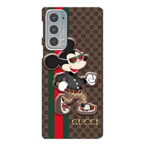 Чохли  GUCCI для Моторола Едге 20 (AlphaPrint) (Маус Гуччі)