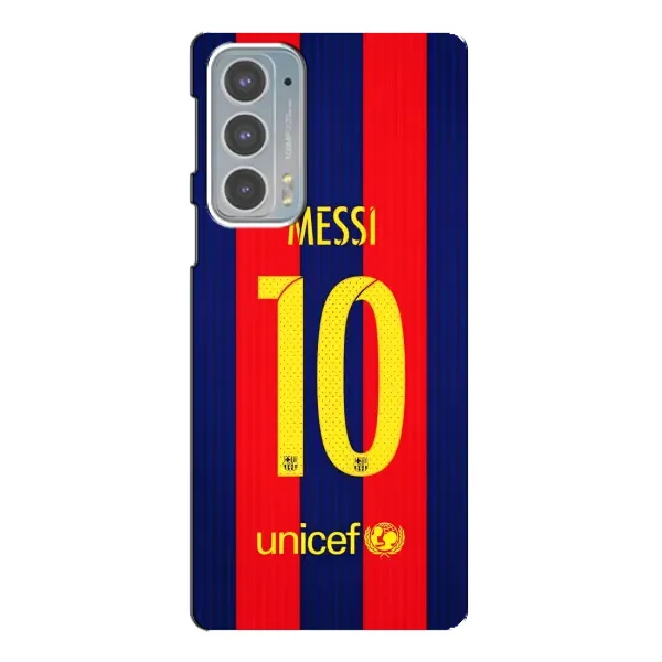 Чохол з принтом «Messi Barca 10» для Motorola Edge 20 Чохол з принтом «Messi Barca 10» для Motorola Edge 20