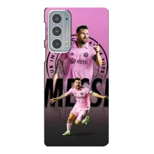 Чохли для Моторола Едге 20 - Лео Мессі Маямі (Messi Miami)