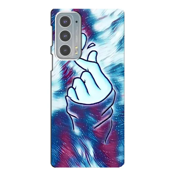 Чехол с принтом «Радужное сердце» для Motorola Edge 20 Чехол с принтом «Радужное сердце» для Motorola Edge 20