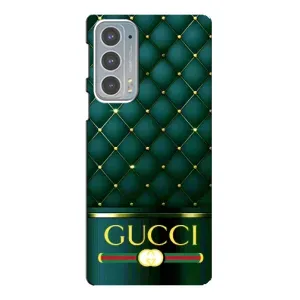 Чохли  GUCCI для Моторола Едге 20 (AlphaPrint) (Текстура Гуччі)