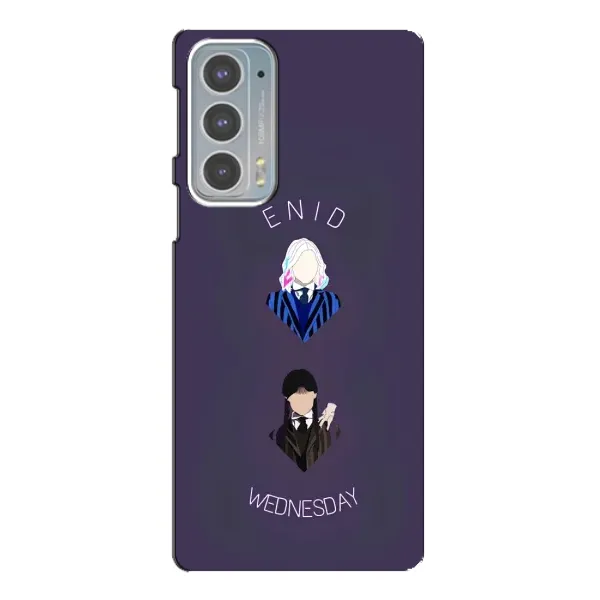 Чехол с принтом «Уэнздей и подруга» для Motorola Edge 20