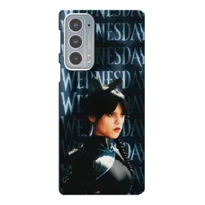 Чохли Венсдей на Motorola Edge 20 Уенсдей (AlphaPrint) (Венздей кішка)