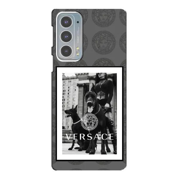 Чохол з принтом «Версаче» для Motorola Edge 20