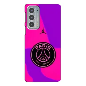 Чохли PSG для Motorola Edge 20 (AlphaPrint) (яскравий ПСЖ)