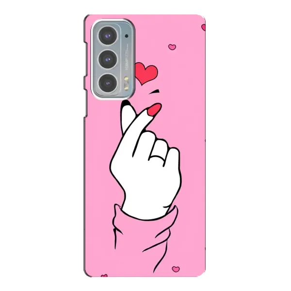 Чехол с принтом «Знак Love» для Motorola Edge 20 Чехол с принтом «Знак Love» для Motorola Edge 20