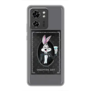 Бренднові Чохли для Motorola Edge 40 Pro - (PREMIUMPrint) (Бакс Бані LV)