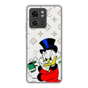 Чехли для Motorola Edge 40 Pro - Скрудж МакДак Louis Vuitton (PREMIUMPrint) (Бакси Скрудж)