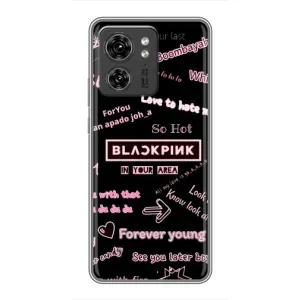 Чохол з музикальним гуртом для Motorola Edge 40 Pro (BLACKPINK)