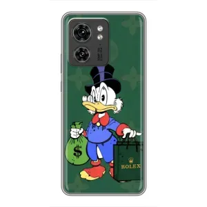 Чехли для Motorola Edge 40 Pro - Скрудж МакДак Louis Vuitton (PREMIUMPrint) (Богата Утка)