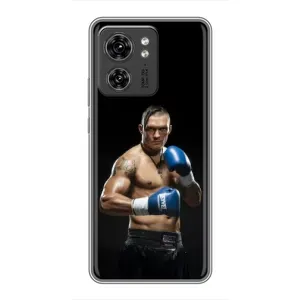 Чохол з картинкою Олександр Усик для Motorola Edge 40 Pro (Боксер Усик)