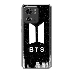 Чохли BTS для Motorola Edge 40 Pro (AlphaPrint) (БТС Лого)