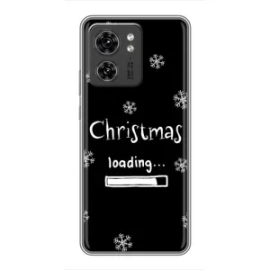 Різдвяні, Святкові Чохли для Моторола Едж 40 Про (Christmas loading)