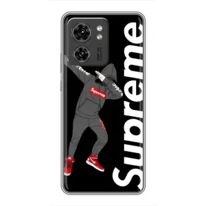 Чеохол для Motorola Edge 40 Pro з картинкою Supreme (AlphaPrint) (Деб Супрім)