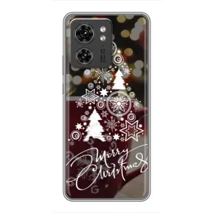 Різдвяні Чохли для Motorola Edge 40 Pro (VPrint) (Ялинка яскрава)