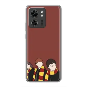 Чохли з Гаррі Поттером для Motorola Edge 40 Pro (AlphaPrint) (Гарі з друзями)